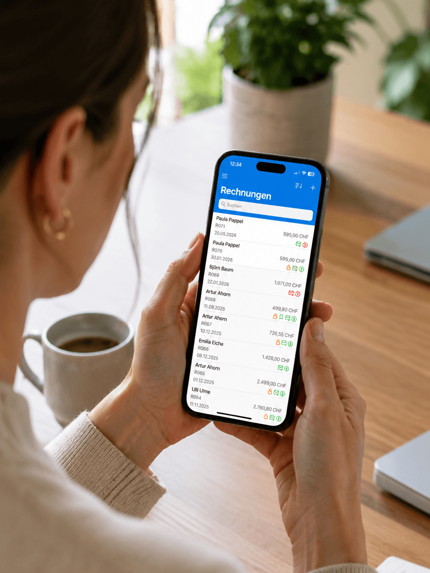 Write invoices from anywhere with the BillMore app